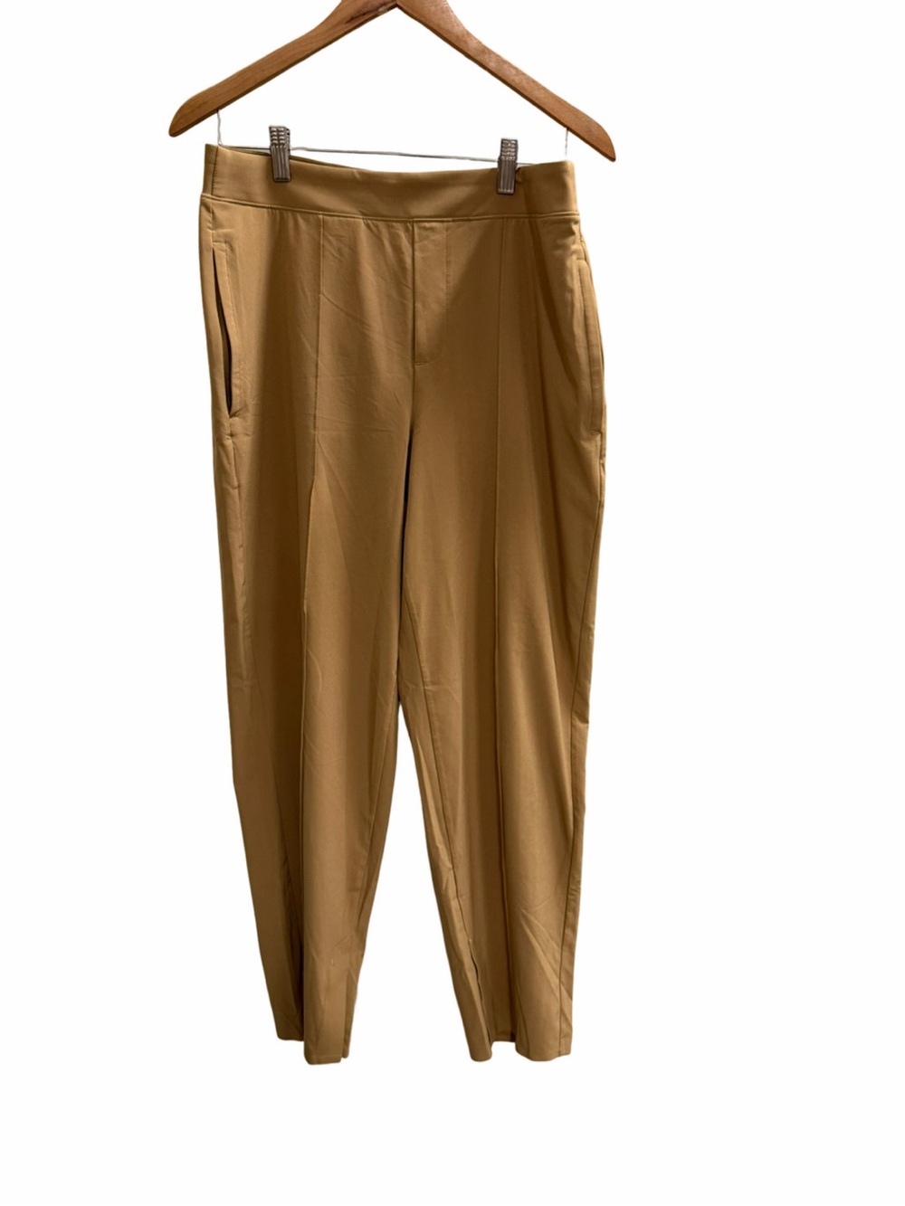 ATHLETA Brooklyn Heights High Rise Pants Brown / Cognac Size 10 Petite